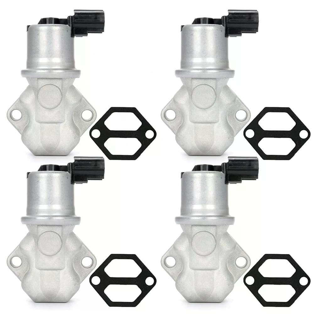 862998 Hochwertiges Leerlaufluftregelventil IAC/Passend for Mercury Marine MerCruiser MPI V6 V8 5.0 5.7 OE 18-7701 27-863112 27-8M0119616(4 PCS) von TKDCKF