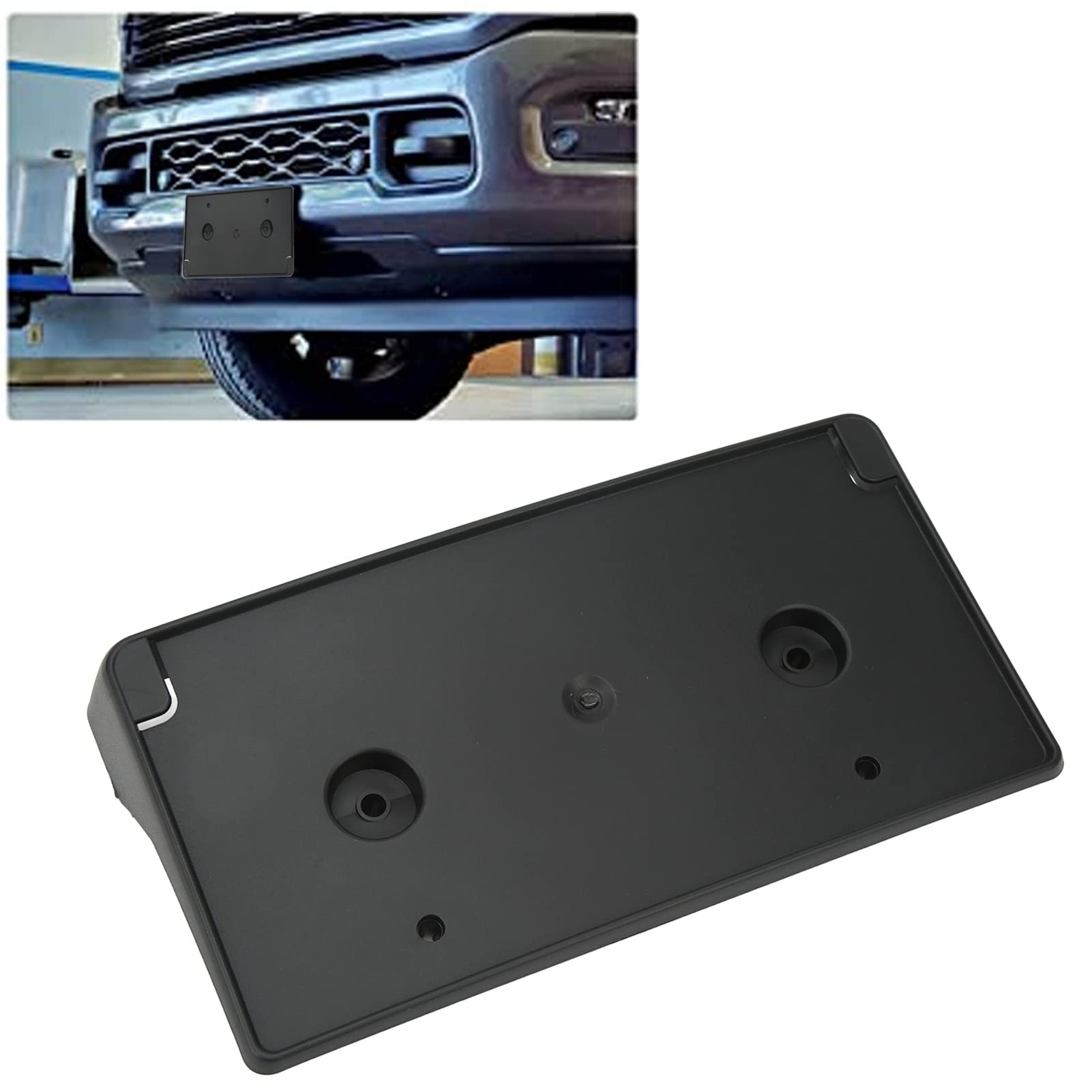 Kennzeichenhalter Vorne, Kfz-Kennzeichenhalter Vorne 68274215AE Ersatz Für Dodge RAM 1500 DT 2019-2022 von TKSE