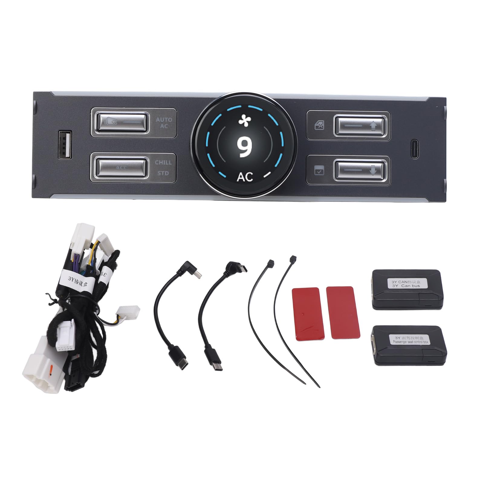 TKSE Center Control Expansion Dock Station USB -Hub Mutifunktionaler Verknüpfungstastknopf - -Controller Ersatz für Teslamodel3y TKSE Center Control Expansion Dock Station USB -Hub Mutifunktionaler Verknüpfungstastknopf - -Controller Ersatz für Teslamodel3y von TKSE