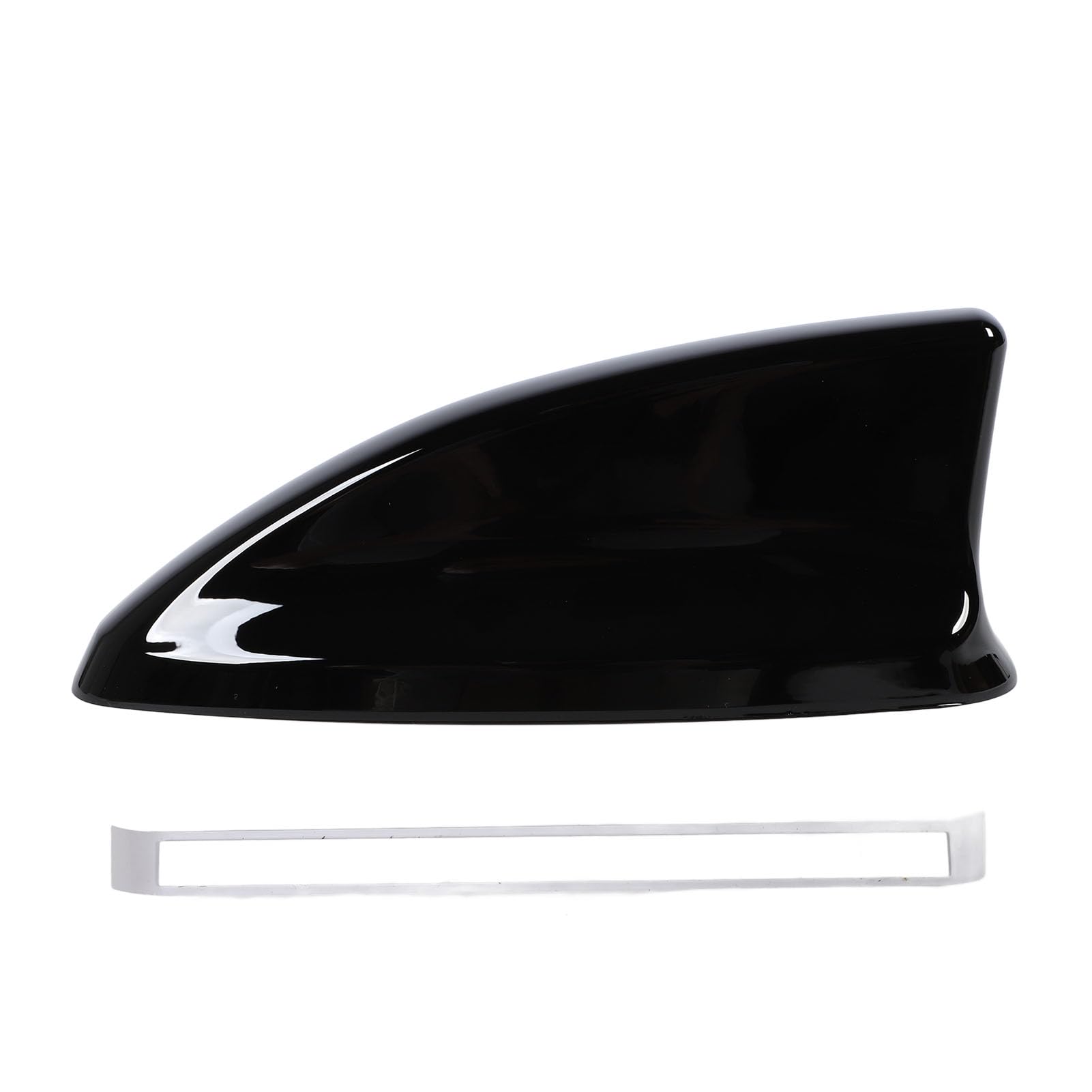 TKSE Fin Antennen -Topper, Autoflossenabdeckung Dekorative Einfachinstallation Luftbasisabdeckung für CR -V 2023 2024 (Schwarz) von TKSE
