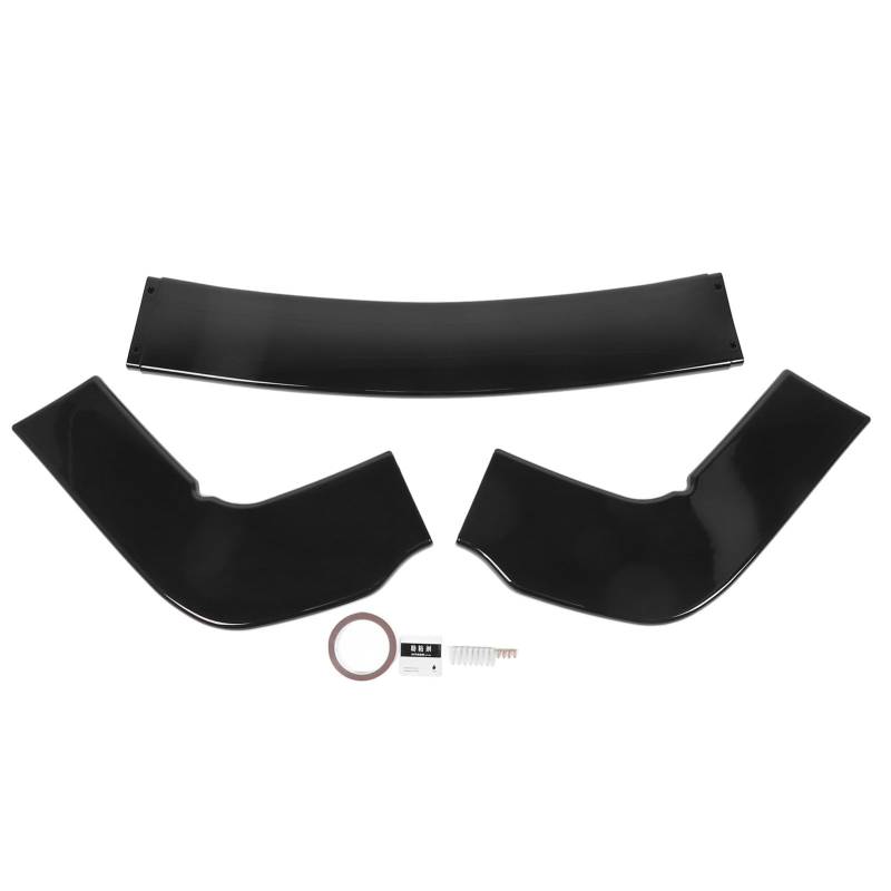 TKSE Frontkinnspoiler -Splitter, 3pcs Front Stoßfänger Lippenspoiler -Kit Erhöhte Stabilität Sporty Look für Hellcat All Models 2008 Bis 2019 von TKSE