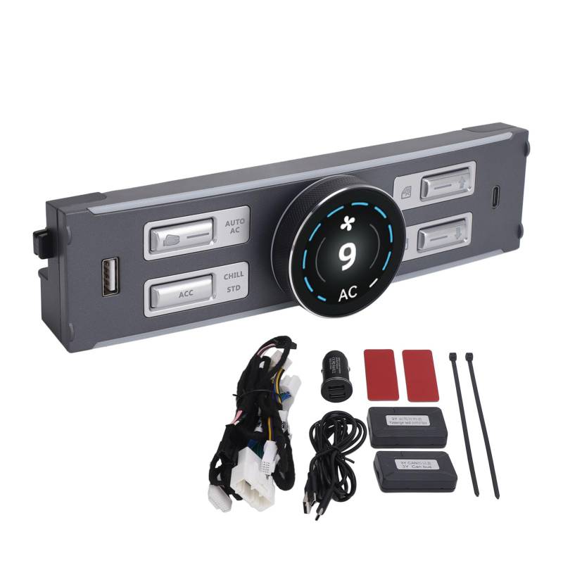 TKSE LCD Knob Docking Station Multifunktion LCD Display Center Konsole Physische Steuertaste Ersatz für Teslamodel3 2023-2024 von TKSE