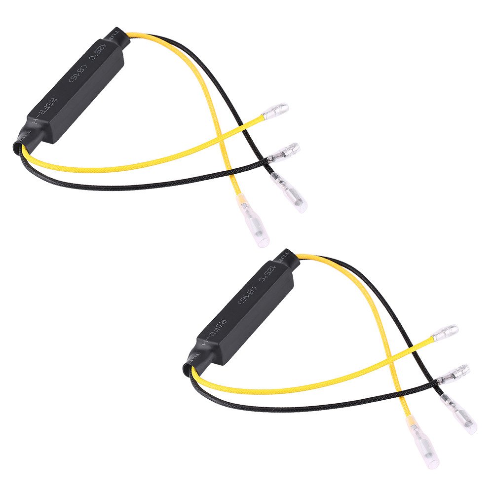 TKSE LED Lastwiderstand, 2 Stück 21W LED Leistungswiderstand Motorrad Blinkeranzeige LED Lastwiderstand Decoder Flash Blinker Fix Error TKSE LED Lastwiderstand, 2 Stück 21W LED Leistungswiderstand Motorrad Blinkeranzeige LED Lastwiderstand Decoder Flash Blinker Fix Error von TKSE