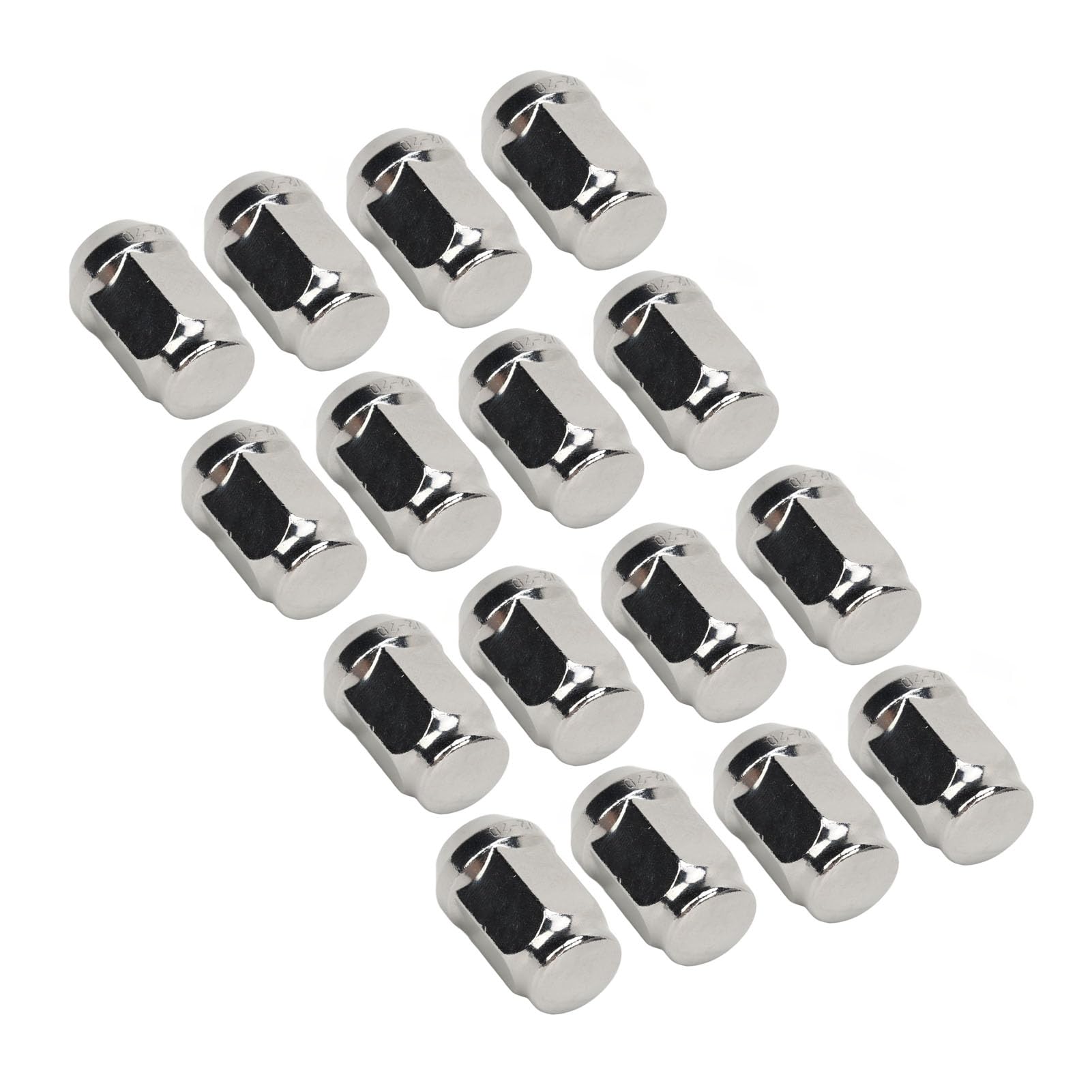 TKSE Radmuttern, 16 Stück Metall-Golfwagen-Radmuttern 14723 G1 1/2-20 Größe Metall-Chrom-Radmuttern-Kit Ersatz Für E-Z-GO TKSE Radmuttern, 16 Stück Metall-Golfwagen-Radmuttern 14723 G1 1/2-20 Größe Metall-Chrom-Radmuttern-Kit Ersatz Für E-Z-GO von TKSE