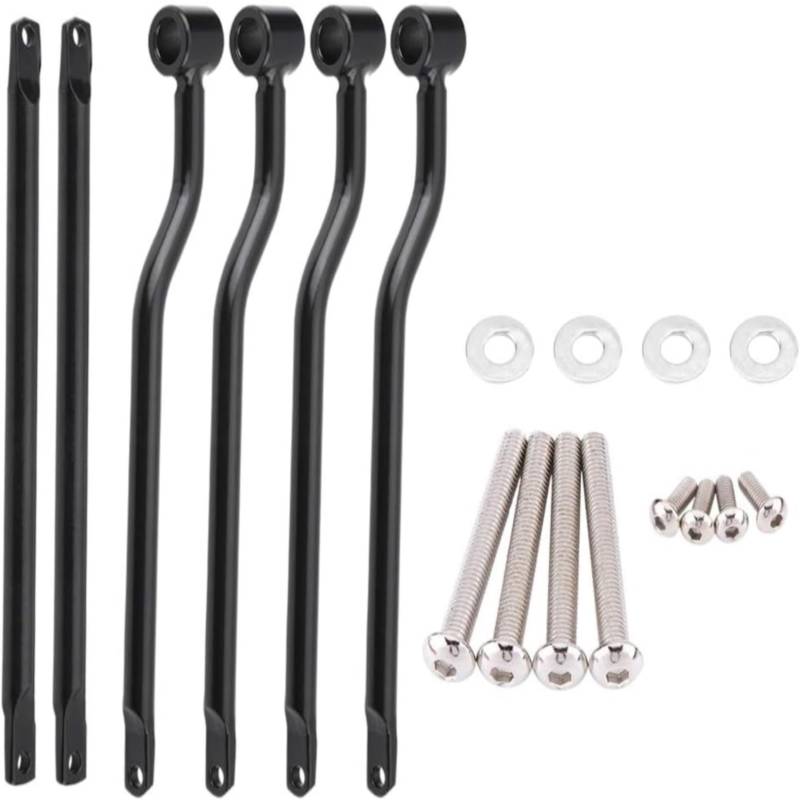TKSE Satteltaschen Seitenstütze, Universal-Motorrad-Seitensatteltaschen-Halterung, Stützstangen-Zubehör von TKSE
