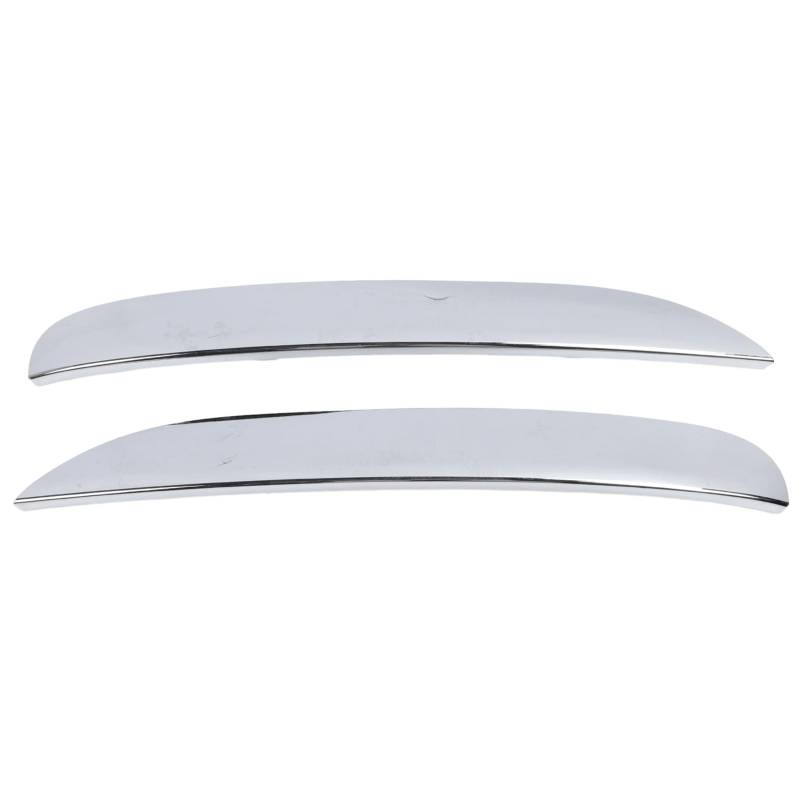 TKSE Vordere Stoßfänger Chromverkleidung, Vordere Stoßfänger Verchromte Formtrim 51118047728 Sporty Style Links Rechts für 7 Serien F01 F02 F04 2008 Bis 2015 von TKSE