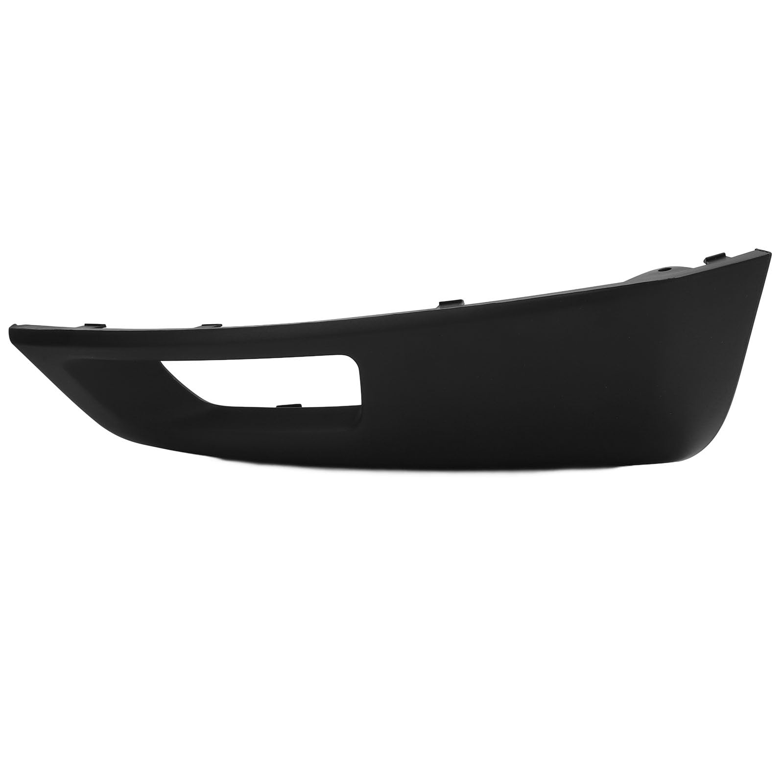 TKSE Vordere Stoßfänger Untere Verkleidung, Vordere Stoßfänger Seiteneinsatzabdeckung Kratzfestes Schocksicheres Schwarz für Sport L494 Vorabfördert 2013 Bis 2017 (Links: LR045051) von TKSE