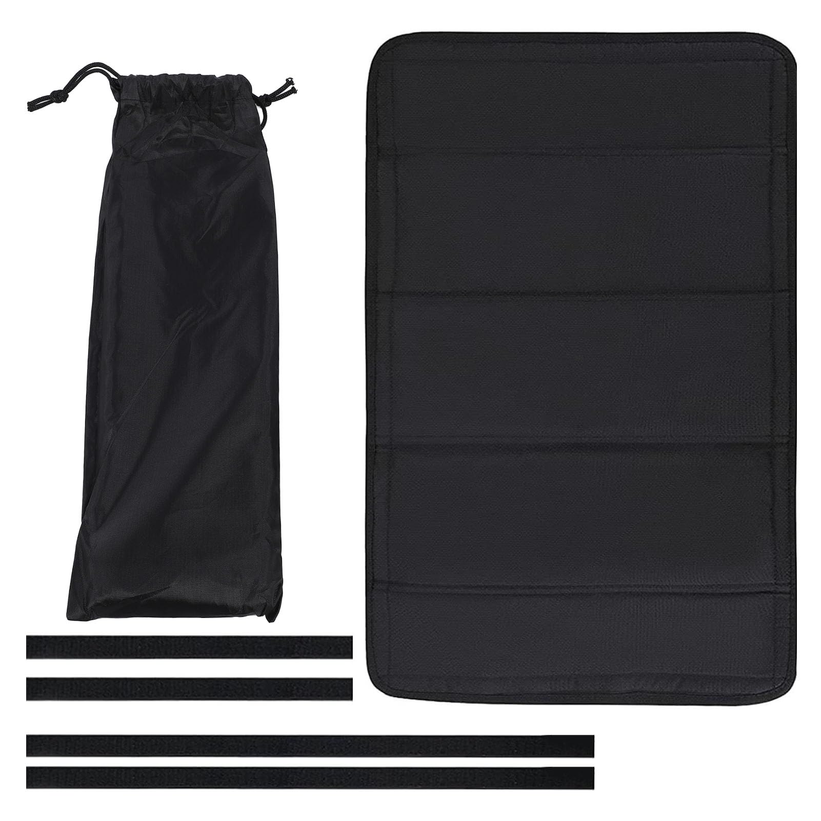 TKSE Wohnmobil-Tür-Fensterrollo, Faltbarer Wohnmobil-Fensterrollo 64 X 41 cm, Wohnmobil-Türfenster-Sonnenschutz, Schwarzer Sichtschutz, Faltbare Verdunkelungs-Fensterabdeckung TKSE Wohnmobil-Tür-Fensterrollo, Faltbarer Wohnmobil-Fensterrollo 64 X 41 cm, Wohnmobil-Türfenster-Sonnenschutz, Schwarzer Sichtschutz, Faltbare Verdunkelungs-Fensterabdeckung von TKSE