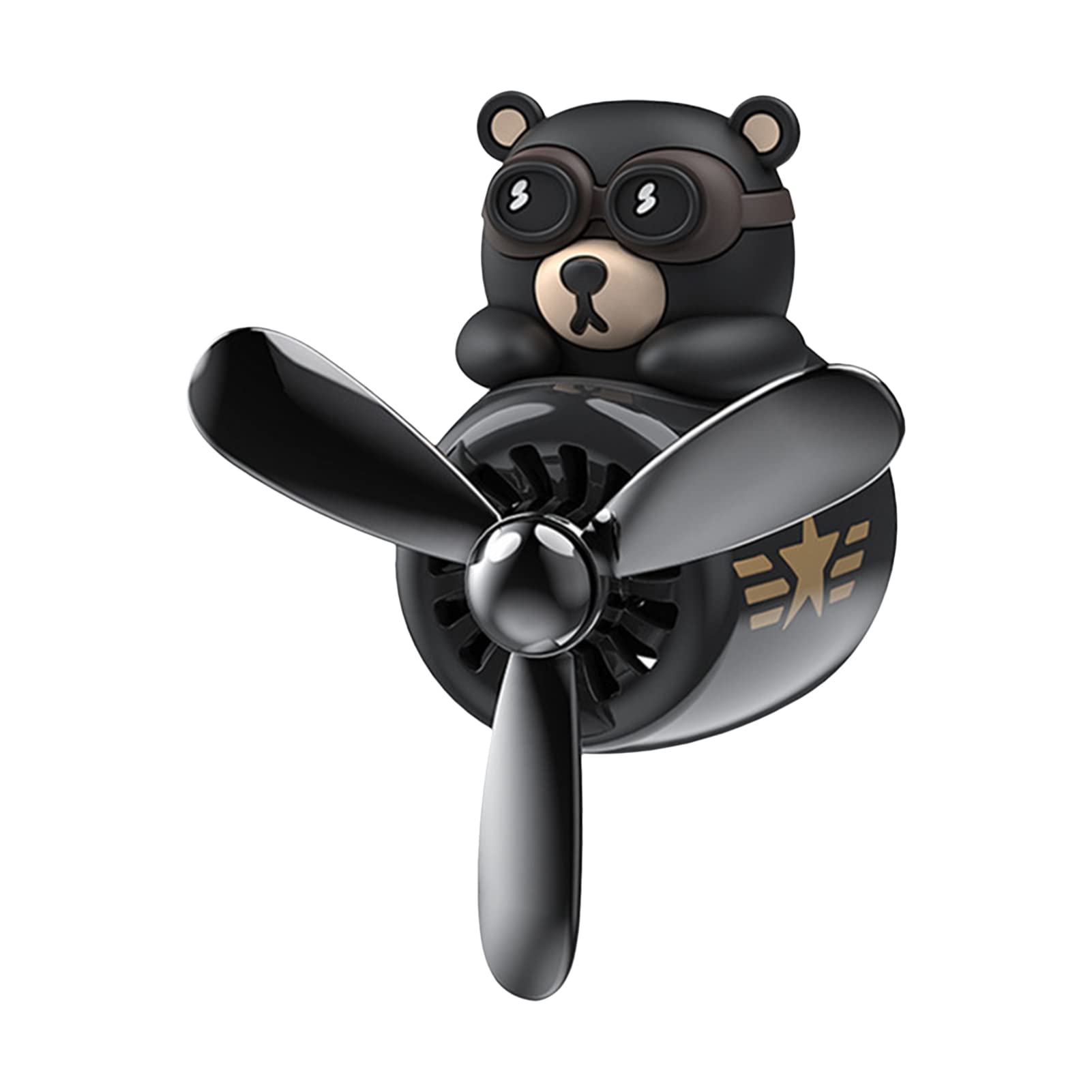 TKTTBD Auto Lufterfrischer-Bär Pilot Auto Diffuser-Car Air Diffusor Nachfüllbar-Auto Duft Diffusor Luftentlüftung Vent Clip-Cartoon Bär Pilot Auto Flugzeug Lufterfrischer Aromatherapie Ornament TKTTBD Auto Lufterfrischer-Bär Pilot Auto Diffuser-Car Air Diffusor Nachfüllbar-Auto Duft Diffusor Luftentlüftung Vent Clip-Cartoon Bär Pilot Auto Flugzeug Lufterfrischer Aromatherapie Ornament von TKTTBD