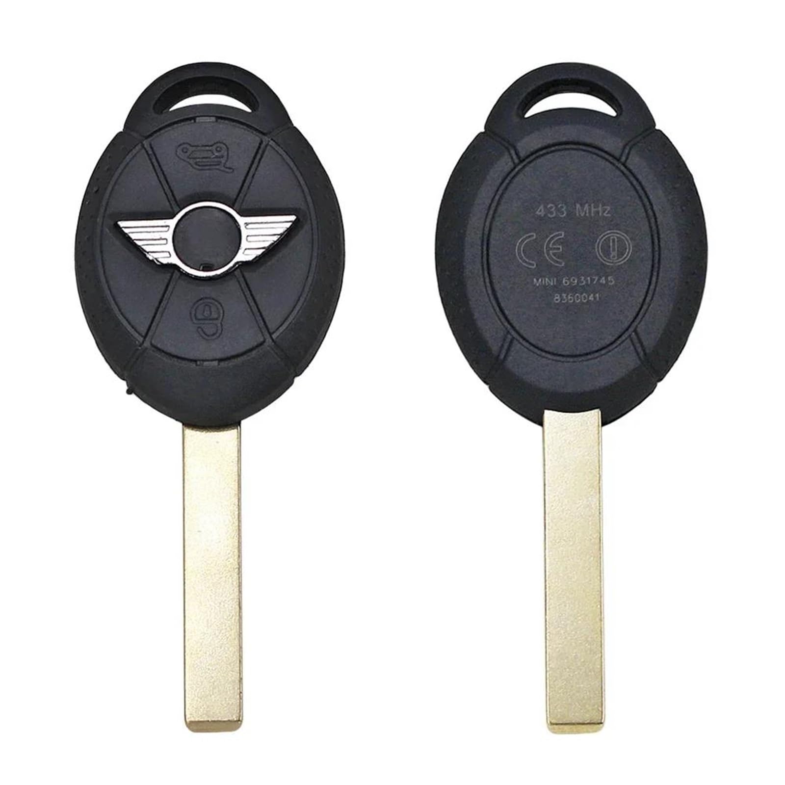 TMERIC Autoschlüssel Gehäuse Für Mini Cooper 2005 2006 2007 Ersatz 3 Taste Remote Key Shell Fall Auto Schlüssel Gehäuse Abdeckung Schlüsselhülle Hülle TMERIC Autoschlüssel Gehäuse Für Mini Cooper 2005 2006 2007 Ersatz 3 Taste Remote Key Shell Fall Auto Schlüssel Gehäuse Abdeckung Schlüsselhülle Hülle von TMERIC