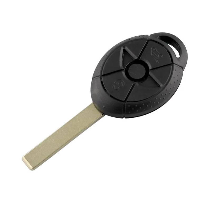 TMERIC Autoschlüssel Gehäuse Für Mini Cooper Für S R50 Für R53 Fernbedienung Auto Schlüssel Shell Fob Abdeckung Fall 3 Taste für smart Schlüssel Gehäuse Box Schlüsselhülle Hülle von TMERIC