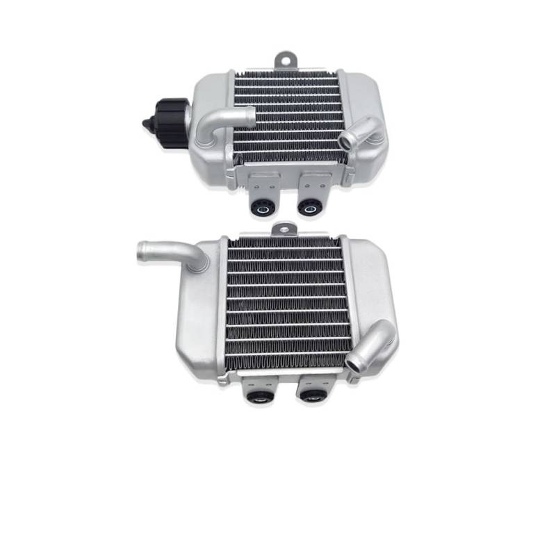 Motorrad Aluminium Kühler Kühlung Links Rechts Wasser Tank Kühler for 50 50CC SX50 2002-2008 Mini 2-TAKT von TMRRMGSG