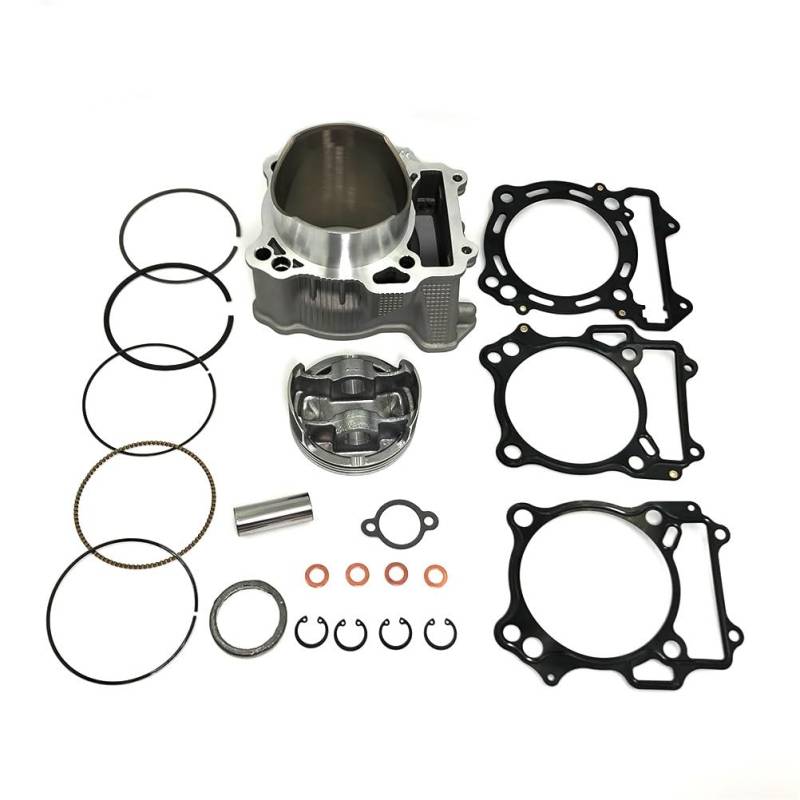 Motorräder Zubehör Zylinder Kit Kolben Ringe Kopf Basis Dichtung 94 MM 434cc Großen Zylinder Block for DRZ400 LTZ400(1 Kit) von TMRRMGSG