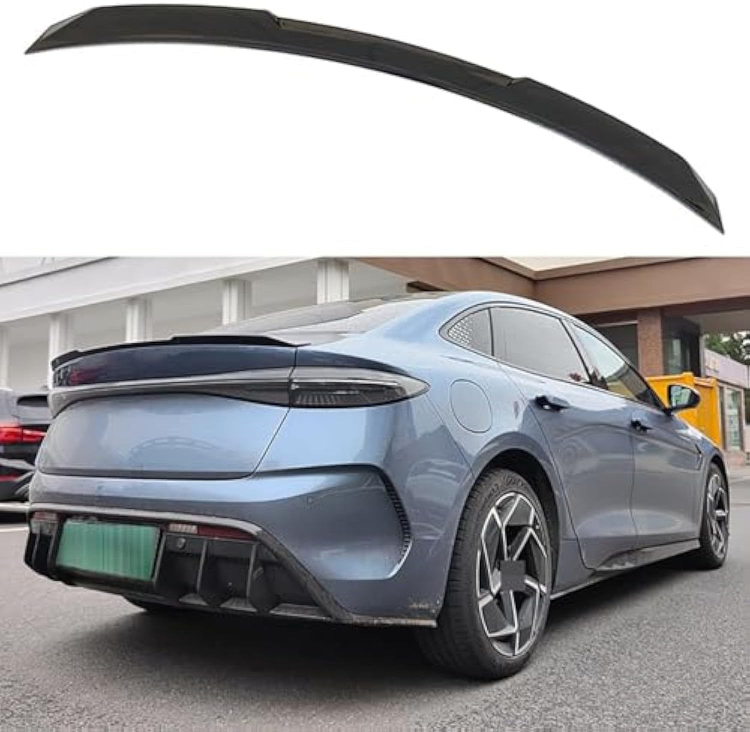 Auto ABS Heckspoiler Spoilerlippe für BYD Seal 2022 2023 Heckflügel Kofferraumspoiler Rear Spoiler Flügel Lippe Styling Tuning Auto ABS Heckspoiler Spoilerlippe für BYD Seal 2022 2023 Heckflügel Kofferraumspoiler Rear Spoiler Flügel Lippe Styling Tuning von TMZWJ