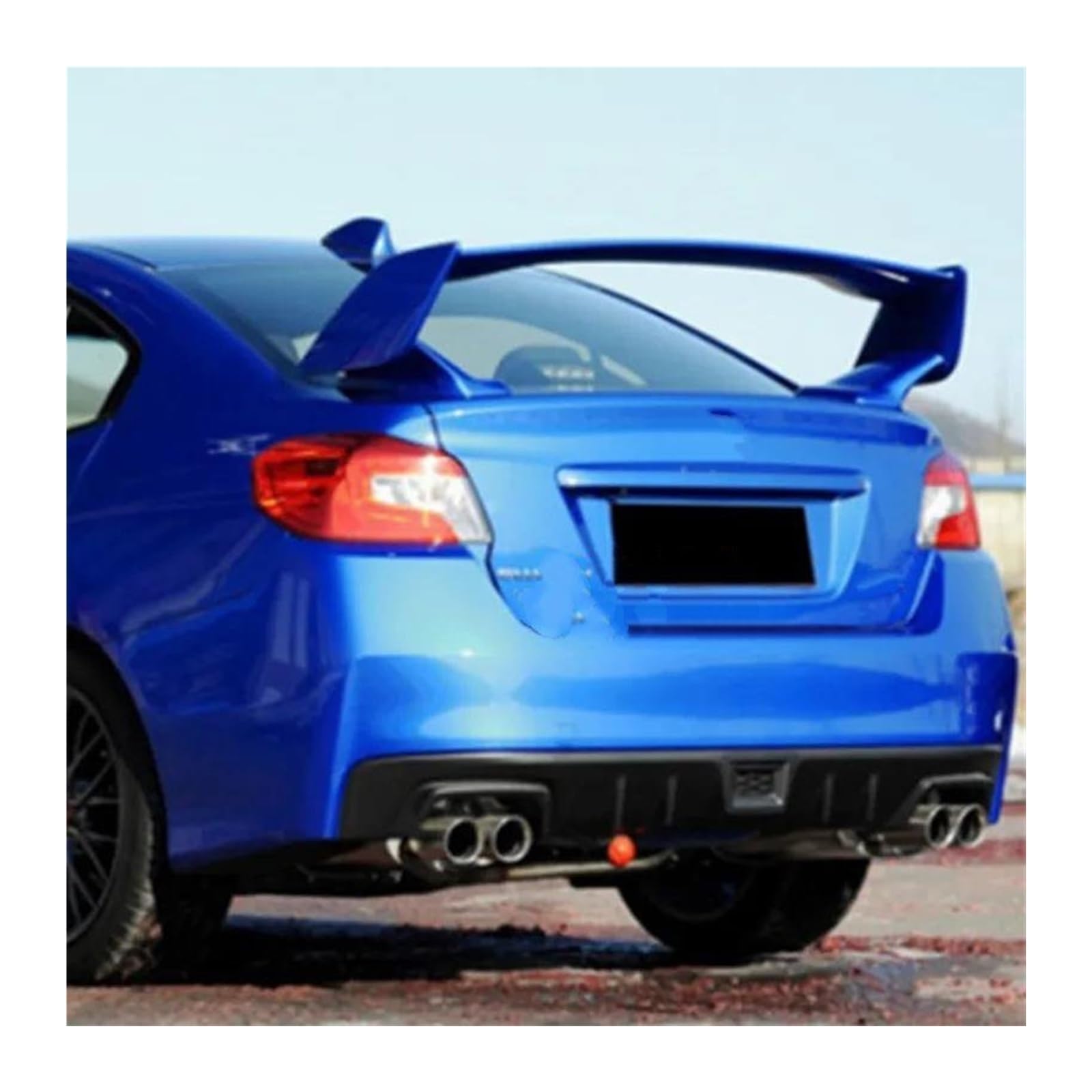 Auto ABS Heckspoiler Spoilerlippe für Subaru WRX Heckflügel Kofferraumspoiler Rear Spoiler Flügel Lippe Styling Tuning,normal-C-White Auto ABS Heckspoiler Spoilerlippe für Subaru WRX Heckflügel Kofferraumspoiler Rear Spoiler Flügel Lippe Styling Tuning,normal-C-White von TMZWJ