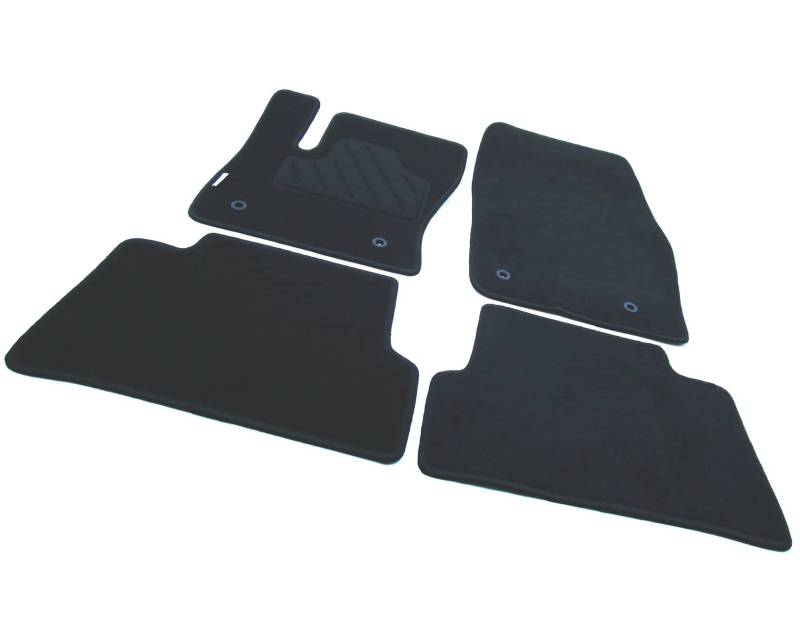 TN Profimatten Autoteppich passend für Ford C-Max Grand C-Max 2015-2019, Velours, Schwarz von TN Profimatten