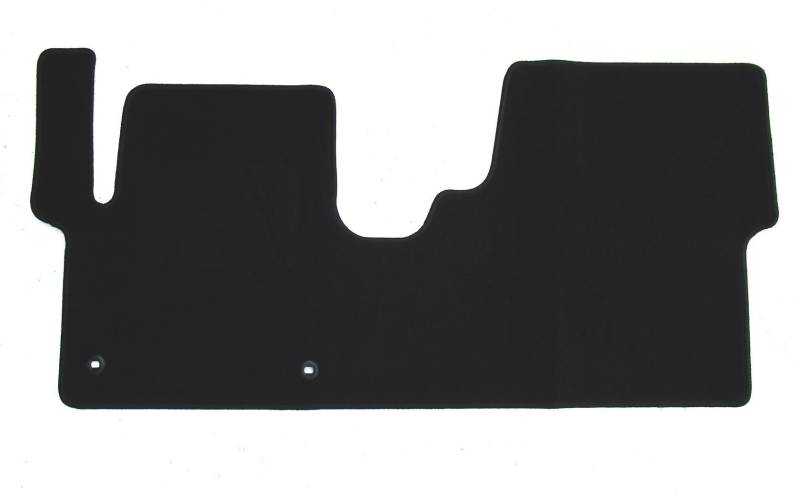 TN Profimatten Autoteppiche - passend für Toyota ProAce/ProAce Verso 1.-2.Sitzreihe ab Baujahr 2016 - Velours, Schwarz von TN Profimatten