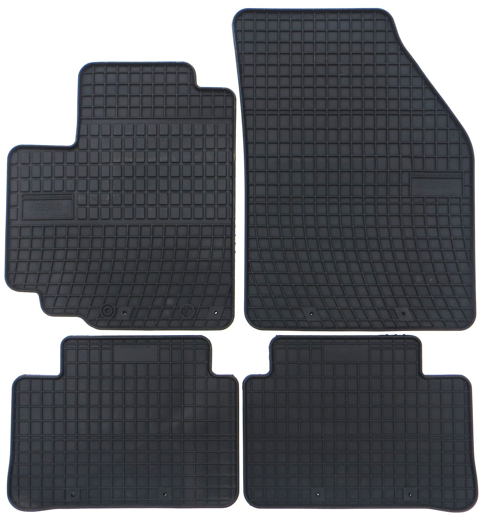 TN Profimatten Gummifussmatten Auto-Fußmatten Passform GSZ0000602A von TN Profimatten