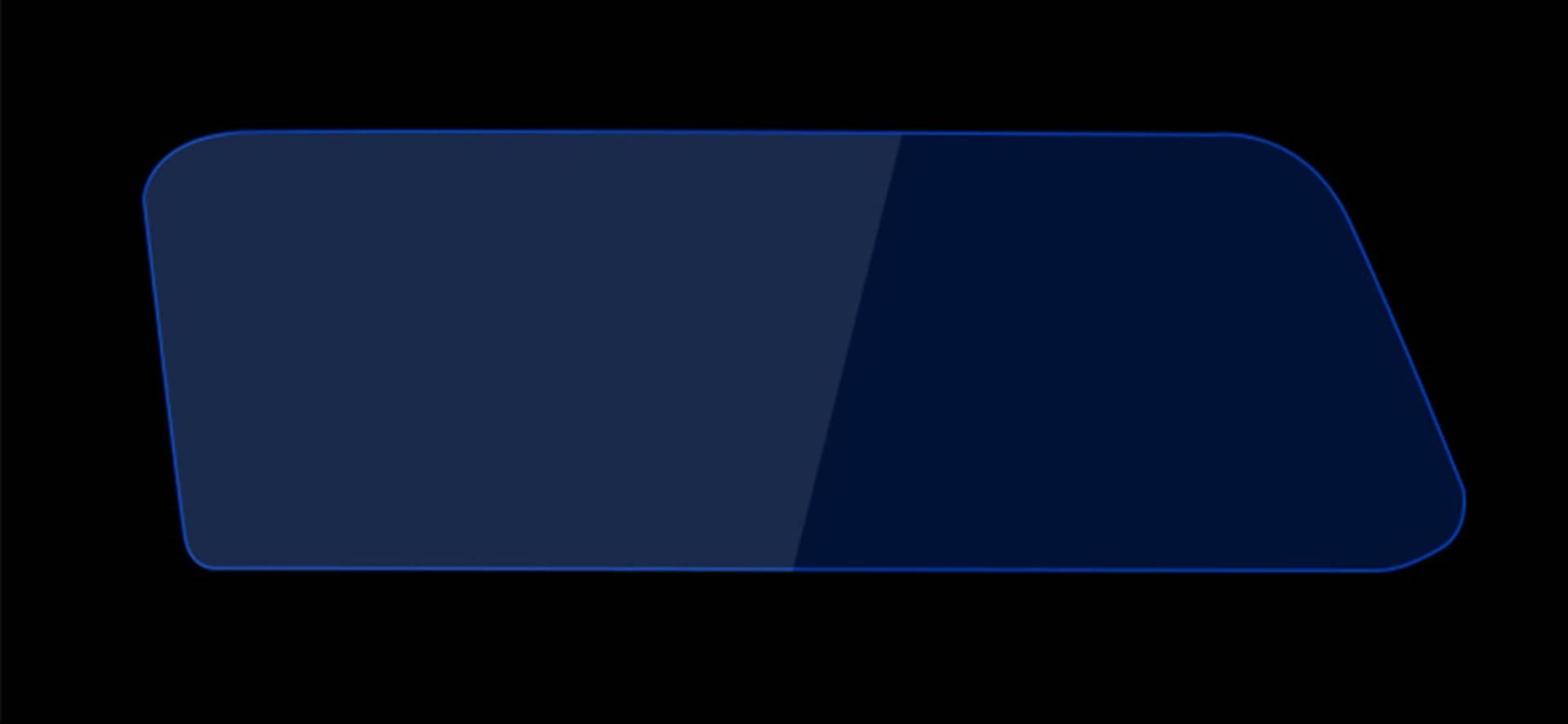 Auto-Navigationsbildschirm Schützen Gehärtete Glasfolie Armaturenbrett-Bildschirm-Aufkleber Für Mazda 3 BP Für Axela CX-30 CX30 2019-2022 LHD Navigations Schutzfolie ( Color : Navigation Film Blue ) von TNIU
