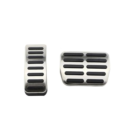 Fußstütze Bremse FÜR VW FÜR Bora FÜR Käfer RSi FÜR GTI R32 Auto Pedal Edelstahl Pad Fußstütze Pedalkappen Abdeckung(AT pedal A) von TNTGEBFVBG