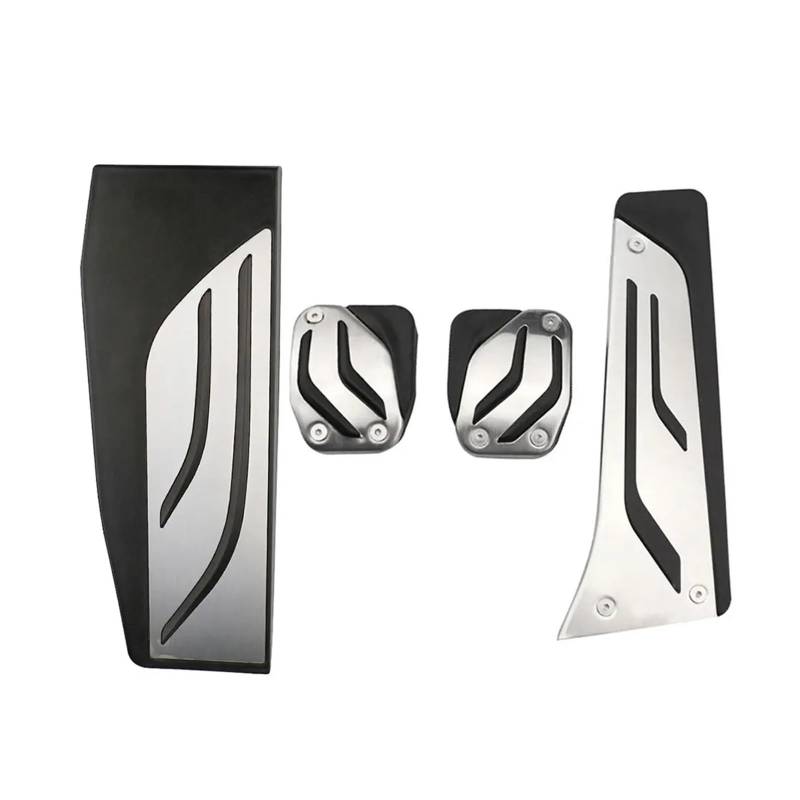Fußstütze Bremse Für 1 2 3 4Series Für M3 Für M4 E90 F20 F21 F30 F32 F36 F80 F82 Auto Fußstütze Bremsbeschleuniger Kraftstoffpedal Pad Abdeckung Pedalkappen Abdeckung(MT with rest) von TNTGEBFVBG