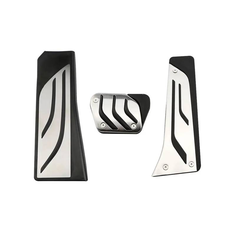 Fußstütze Bremse Für 5 6 7 Serie E65 E67 E68 F01 F02 F10 F11 F07 F12 F13 LHD Auto Pedale Gas Bremse Kupplung Rest Pedal Pad Abdeckung Pedalkappen Abdeckung(AT with rest) von TNTGEBFVBG