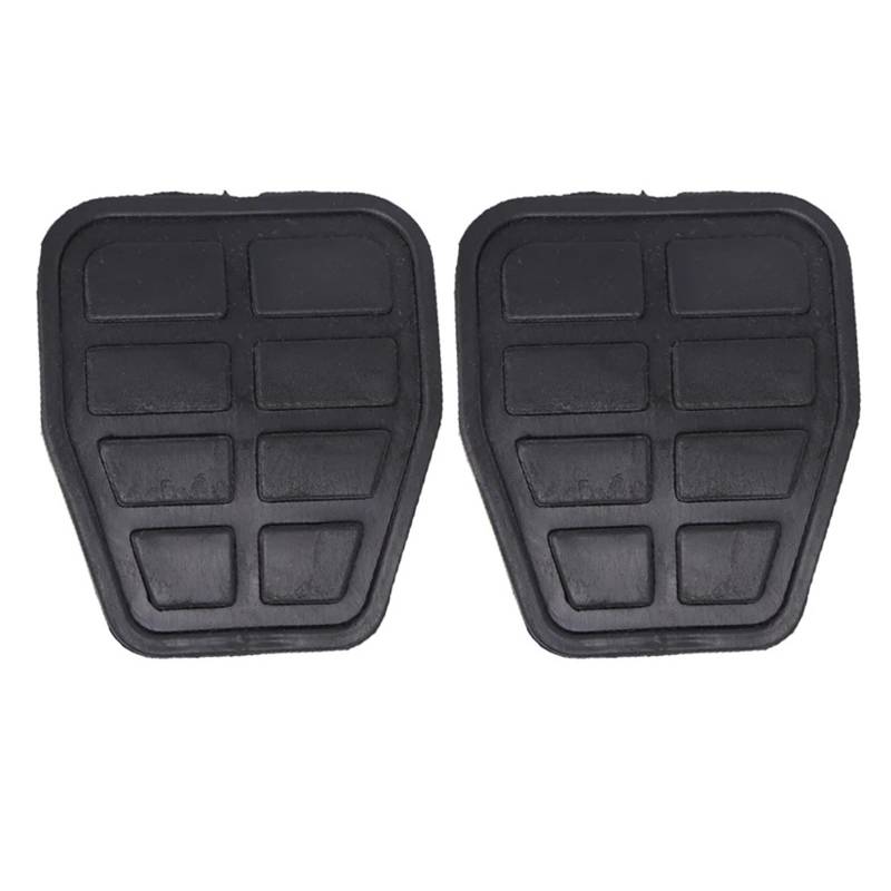 Fußstütze Bremse Für SEAT Für Alhambra Mk1 7M Für Arosa 6H Für Cordoba 6K Für Ibiza 2 Für Toledo 1L Für Inca 9K Autobremse Kupplung Fußpedal Gummiauflage Abdeckung Pedalkappen Abdeckung(2Pc) von TNTGEBFVBG