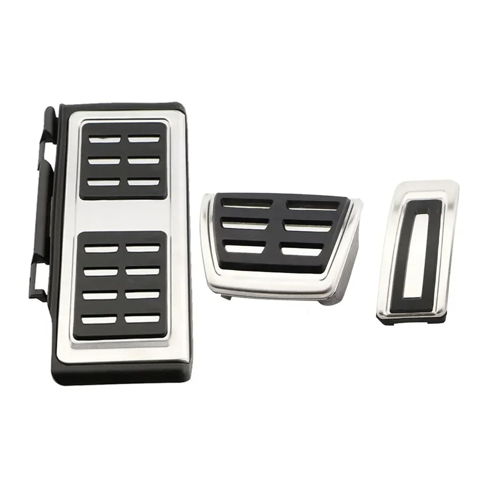 Fußstütze Bremse Für VW Für Passat B8 Für Skoda Für Rapid Für Octavia 5E 5F Für A7 Edelstahl Pedal Abdeckung Pedalkappen Abdeckung(AT with rest) von TNTGEBFVBG