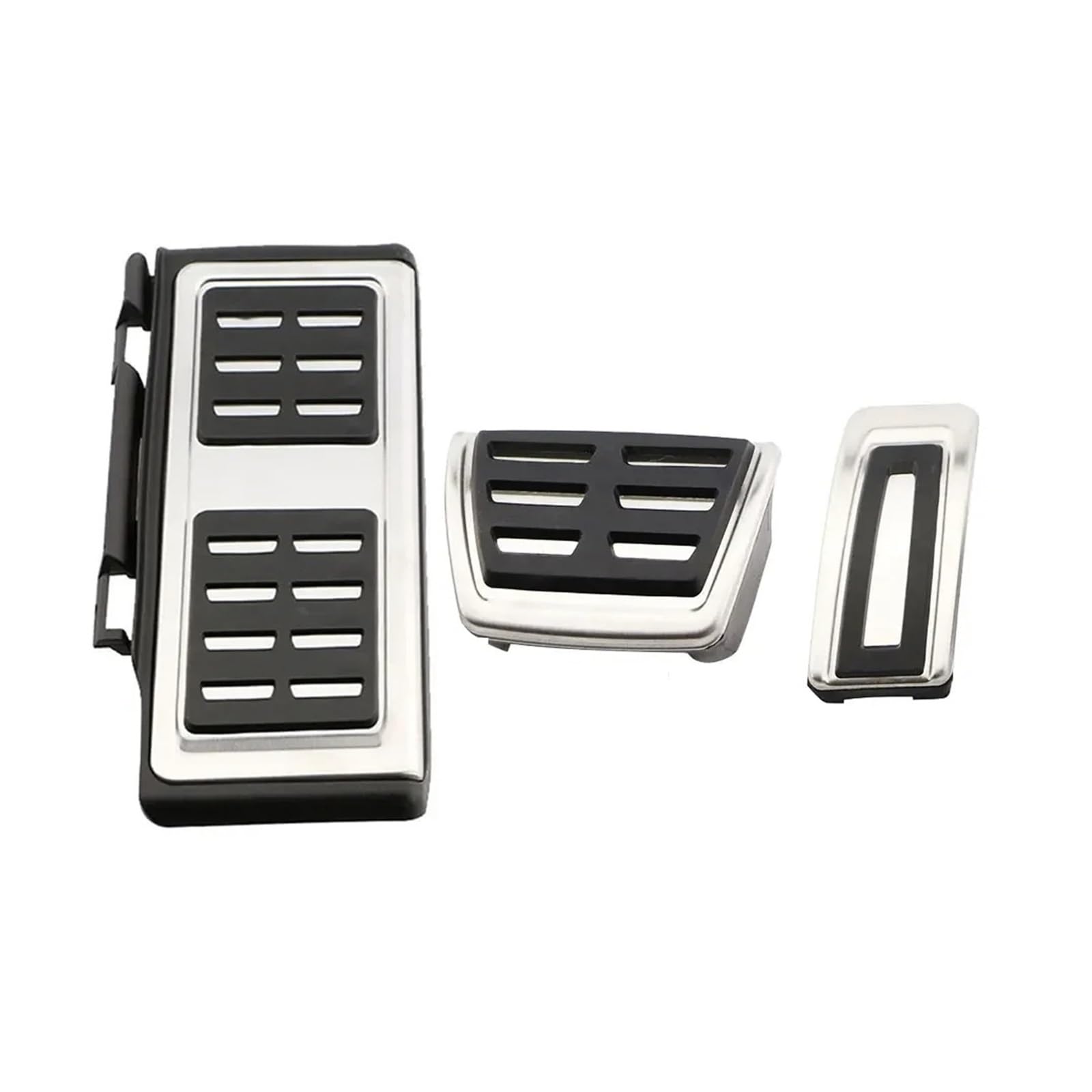 Fußstütze Bremse Für VW Für Passat B8 Für Variante 2016 2017 2018 2019 2020 2021 2022 2023 Gasbremse Fußstützenpolster Pedalabdeckung LHD Autopedale Pedalkappen Abdeckung(AT with rest) von TNTGEBFVBG