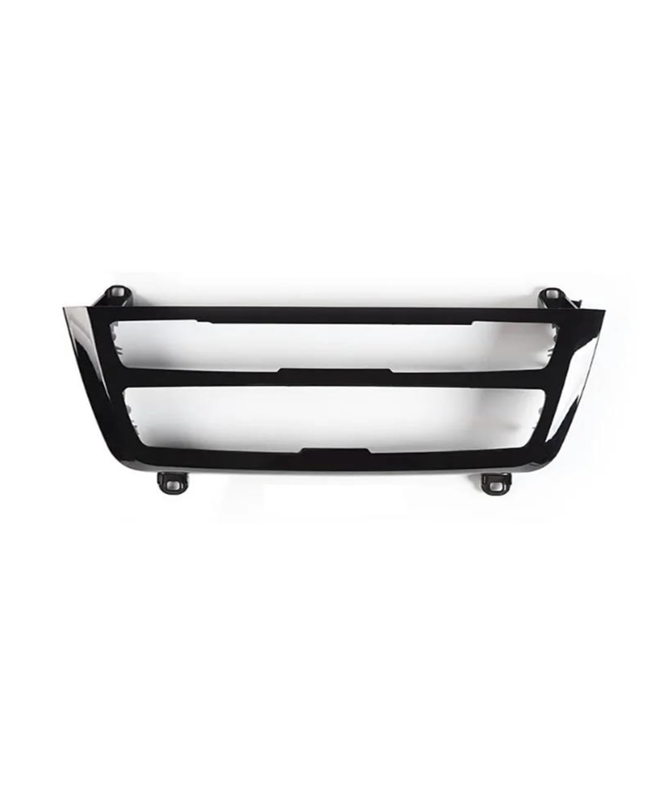 Interieur Zubehör Für 3 Serie 4 Serie Für F30 Radio Trim Dashboard Mittelkonsole AC Panel Licht Mit Blau Und Orange Farbe Atmosphäre Licht Auto Mittelkonsole Interieur(Piano Black) von TNTGEBFVBG
