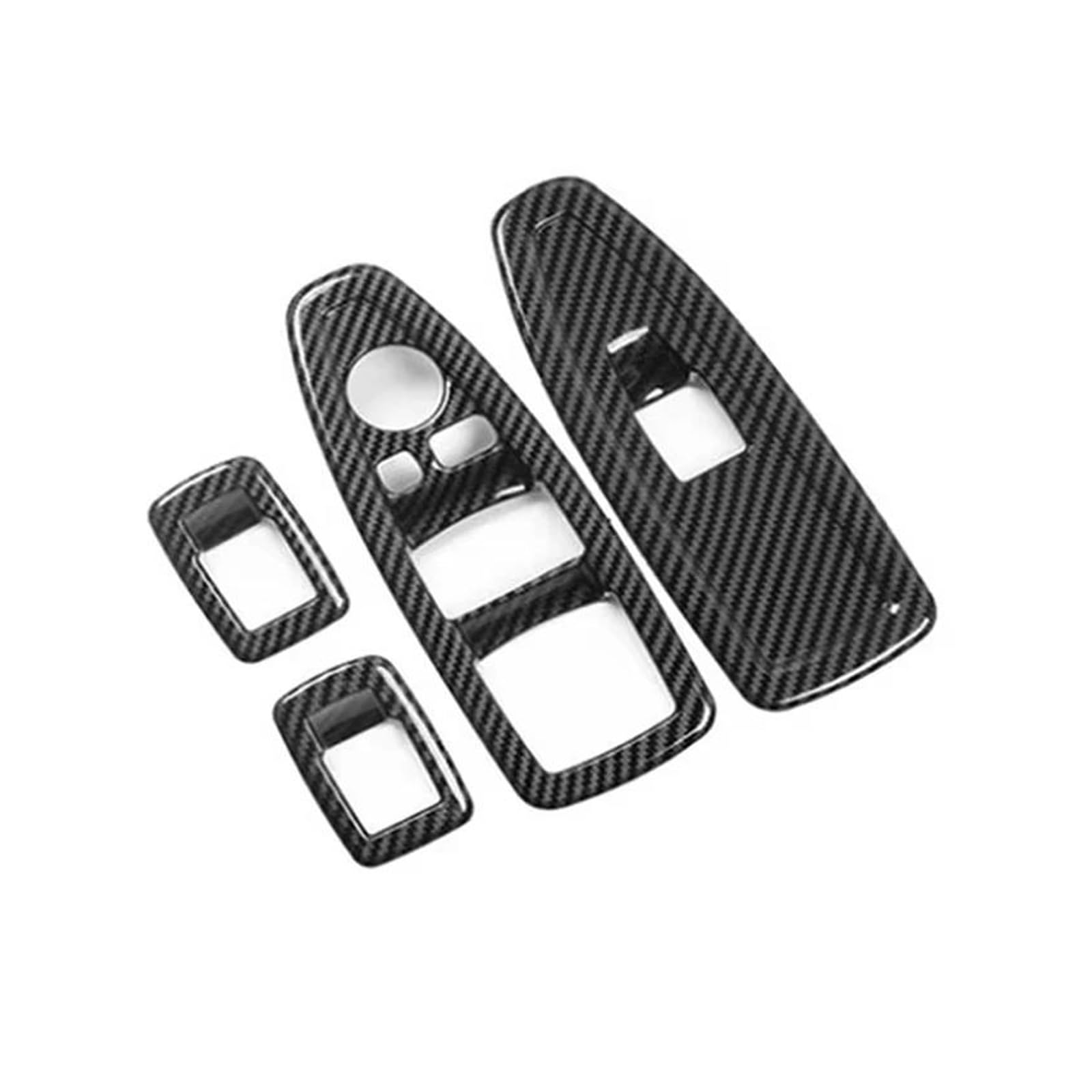 Interieur Zubehör Für 3er-Serie Für F30 Für F34 Für F33 Für F36 4 Stück LHD RHD Kohlefaser-Auto-Innenseite Fensterheber-Schalter-Abdeckungs-Ordnungsaufkleber Auto Mittelkonsole Interieur Interieur Zubehör Für 3er-Serie Für F30 Für F34 Für F33 Für F36 4 Stück LHD RHD Kohlefaser-Auto-Innenseite Fensterheber-Schalter-Abdeckungs-Ordnungsaufkleber Auto Mittelkonsole Interieur von TNTGEBFVBG
