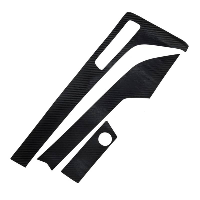 Interieur Zubehör Für A4 Für A5 Für B9 2017 2018 2019 3D Carbon Faser Für Stil Innen DIY Trim Aufkleber Center Konsole Getriebe Panel Tür Griff Kit LHD Auto Mittelkonsole Interieur von TNTGEBFVBG