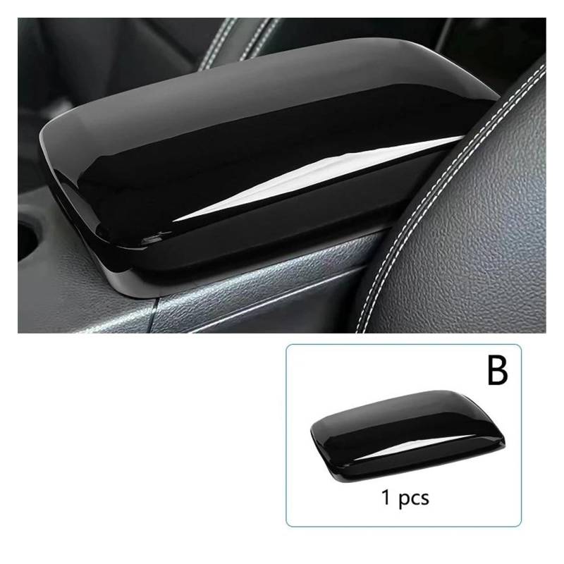 Interieur Zubehör Für Benz Für A-Klasse Für B-Klasse Für W176 Für GLA Für X156 Für CLA Für W246 Car Center Console Armlehne Box Panel Carbon Fiber Texture Trim Cover Auto Mittelkonsole Interieur(Color von TNTGEBFVBG