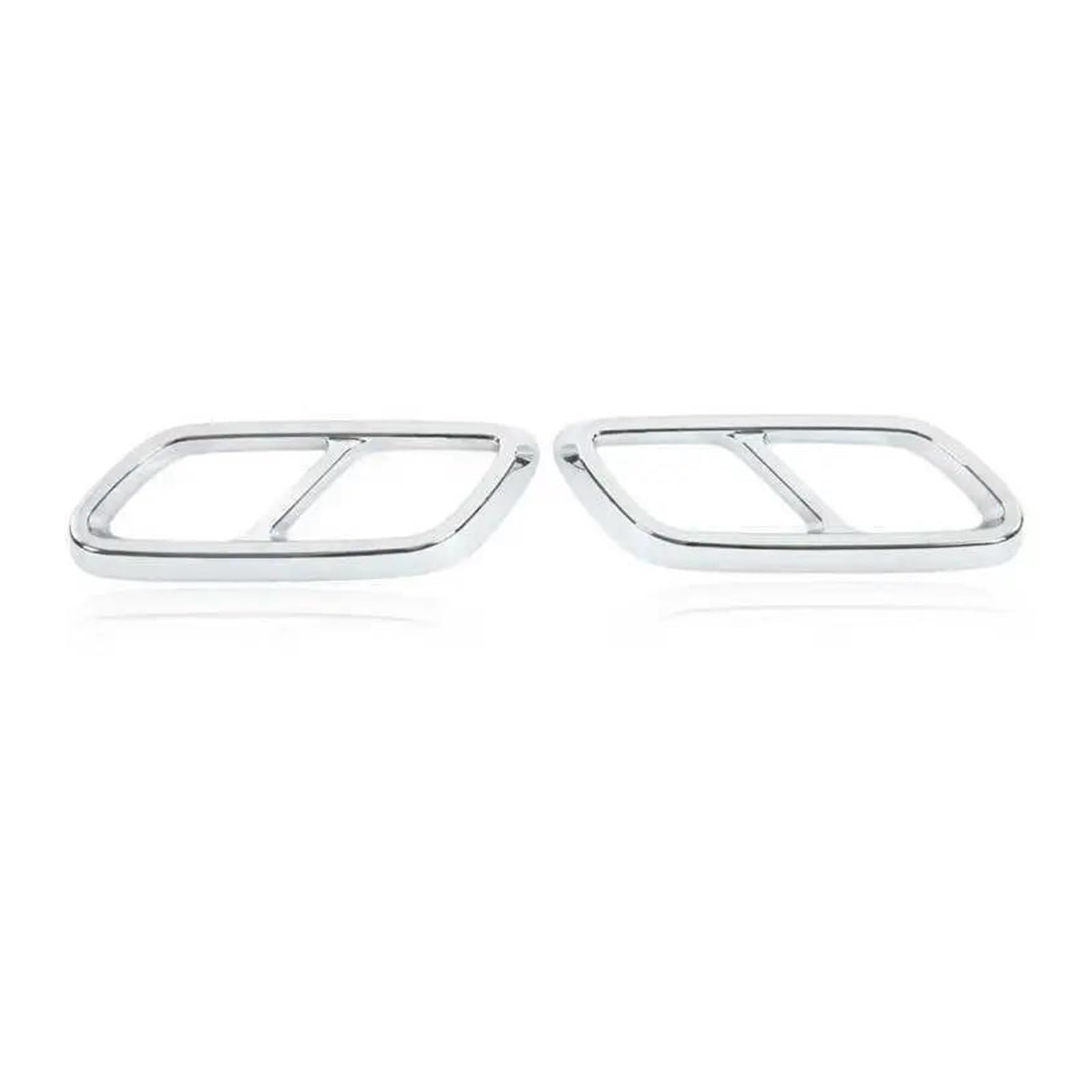 Interieur Zubehör Für Benz Für C-Klasse Für W206 2021 Hinten Auspuff Schwanz Abdeckung Trim Ersatz Auto Mittelkonsole Interieur(Electrosilvering) von TNTGEBFVBG