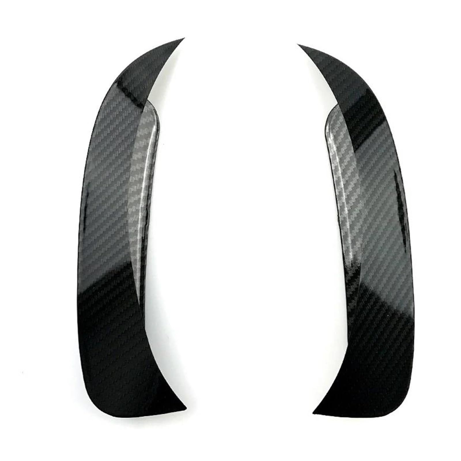 Interieur Zubehör Für Benz Für GlA Klasse Für GLA260 GLA45 Glänzend Auto Air Vent Trim Abdeckung Hinten Stoßstange Splitter Spoiler Aufkleber Zubehör Auto Mittelkonsole Interieur(Carbon Fiber) von TNTGEBFVBG
