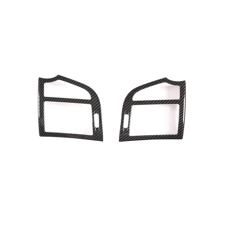 Interieur Zubehör Für Benz Für S Klasse Für W221 2008-2010 2011 2012 ABS Carbon Faser Auto Seite Air Outlet Rahmen Dekorative Abdeckung Innen Zubehör Auto Mittelkonsole Interieur(Style A) von TNTGEBFVBG