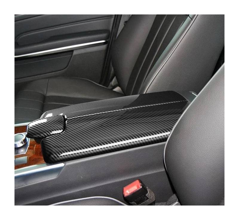 Interieur Zubehör Für Benz Für W212 Für W218 Für E200 Für E260 Für E300 Für CLS260 LHD Auto Zentrale Steuerung Armlehne Lagerung Box Panel Trim Abdeckung Rahmen Auto Mittelkonsole Interieur(Carbon Fib von TNTGEBFVBG
