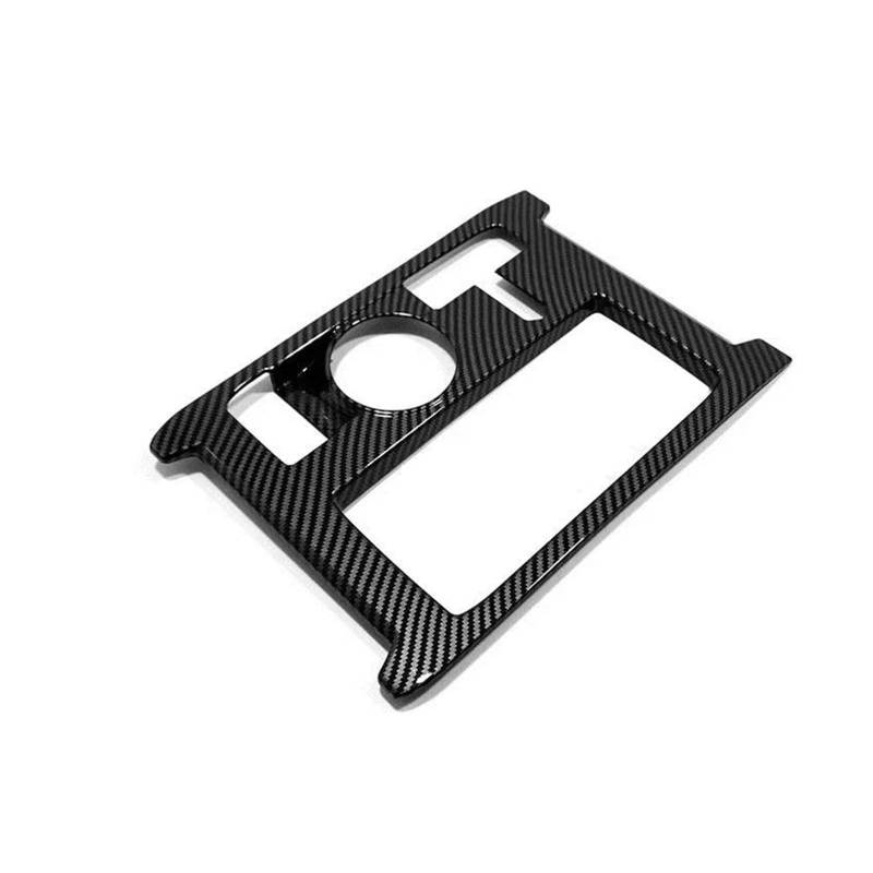 Interieur Zubehör Für Ford Für Mondeo Für Fusion Für Taurus 2022 2023 2024 ABS Auto Schaltknauf Rahmen Panel Dekor Abdeckung Trim Auto Aufkleber Zubehör Auto Mittelkonsole Interieur(Carbon Fiber) von TNTGEBFVBG