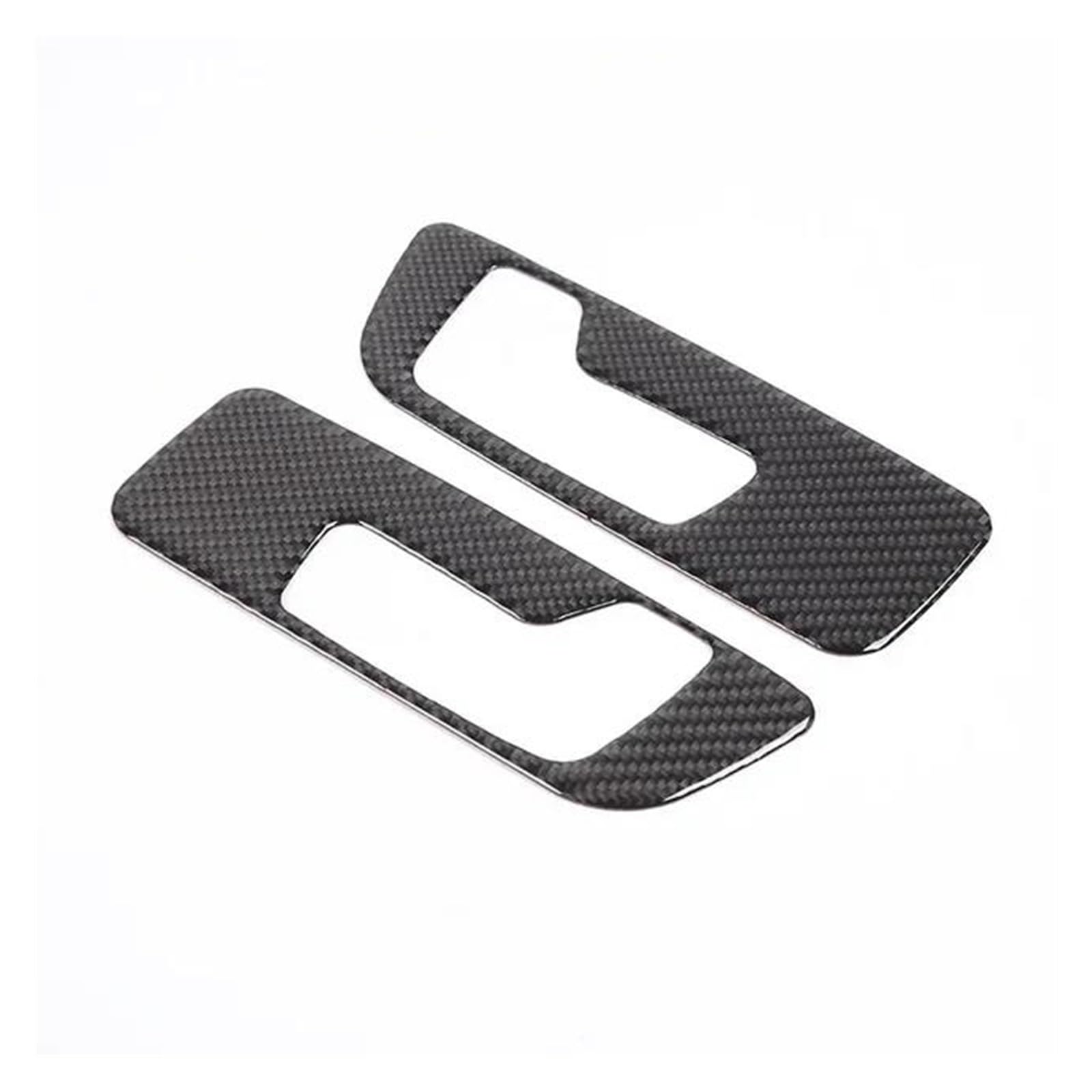 Interieur Zubehör Für G60 Für 5 Series 2024 Weichen Carbon Auto Vorne Für Sitz Einstellung Schalter Panel Rahmen Abdeckung Trim Aufkleber Auto Zubehör Auto Mittelkonsole Interieur(Carbon Fiber1) von TNTGEBFVBG