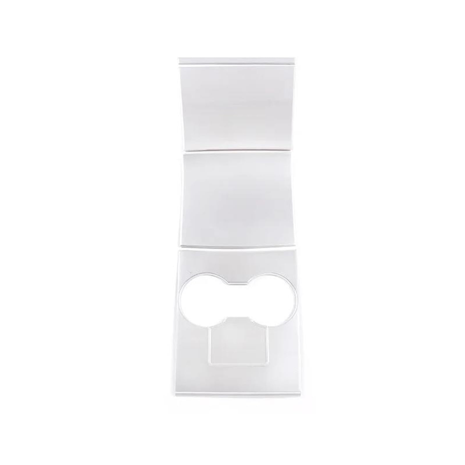 Interieur Zubehör Für Tesla Für Modell 3 2018-2019 2020 Center Konsole Kunststoff Geformte Abdeckung Klebstoff Borte Innen Dekor Änderung Auto Mittelkonsole Interieur(Pearl White) von TNTGEBFVBG