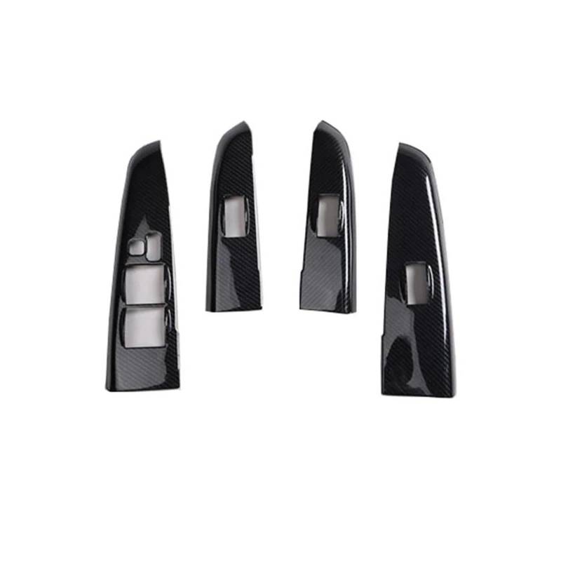 Interieur Zubehör Für Toyota Für Hilux Für Vigo 2012-2013 2014 RHD Interior Center Konsole Fensterheber Schalter Taste Panel Schalter Air Outlet Moulding Aufkleber Auto Mittelkonsole Interieur(Lift wi von TNTGEBFVBG