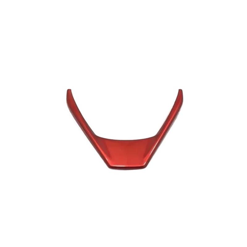 Interieur Zubehör Für Toyota Für RAV 4 Für RAV4 2013 2014 2015 2016 2017 2018 Matte Innenleisten Zubehör Auto Lenkrad Panel Abdeckung Trim Auto Mittelkonsole Interieur(Red) von TNTGEBFVBG