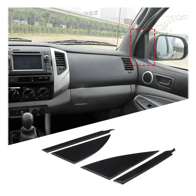 Interieur Zubehör Für Toyota Für Tacoma 2006-2013 2014 2015 Schwarz Auto Center Konsole Getriebe Klimaanlage Schalter Panel Trim Aufkleber Auto Innen Zubehör Auto Mittelkonsole Interieur(2) von TNTGEBFVBG