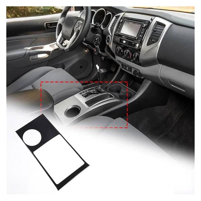Interieur Zubehör Für Toyota Für Tacoma 2006-2013 2014 2015 Schwarz Auto Center Konsole Getriebe Klimaanlage Schalter Panel Trim Aufkleber Auto Innen Zubehör Auto Mittelkonsole Interieur(4) von TNTGEBFVBG