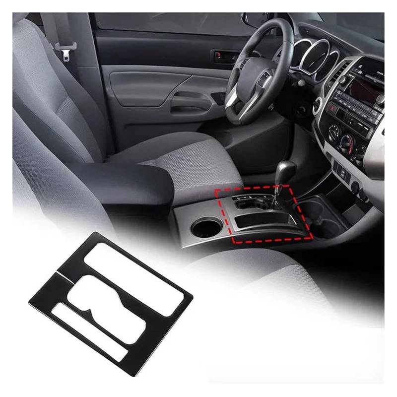 Interieur Zubehör Für Toyota Für Tacoma 2006-2013 2014 2015 Schwarz Auto Center Konsole Getriebe Klimaanlage Schalter Panel Trim Aufkleber Auto Innen Zubehör Auto Mittelkonsole Interieur(5) von TNTGEBFVBG