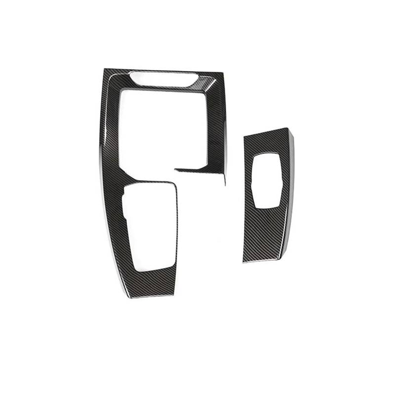 Interieur Zubehör Für X3 Für X4 Für G01 Für G02 2018-2020 2021 ABS Carbon Faser Auto Mittelkonsole Getriebe Shift Panel Abdeckung Trim Innen Auto Zubehör LHD Auto Mittelkonsole Interieur(Carbon fiber) von TNTGEBFVBG