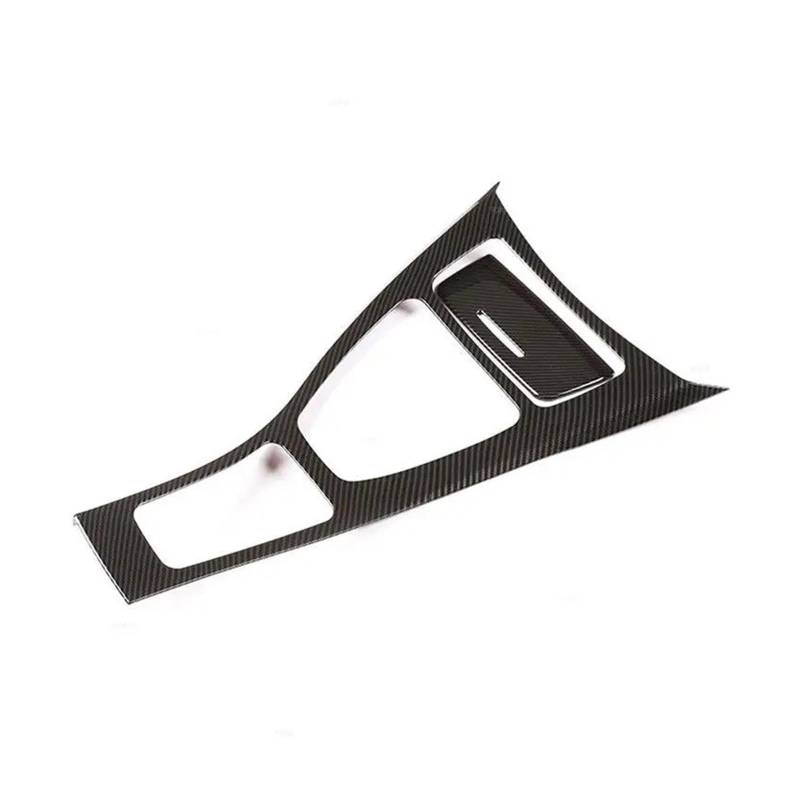 Mittelkonsolen-Abdeckung Für 3er E90 E92 2005–2012 LHD Autozubehör Mittelkonsole Schalttafel Rahmenabdeckung Verkleidung ABS Kohlefaserkorn Armaturenbrett-Abdeckung von TNTGEBFVBG