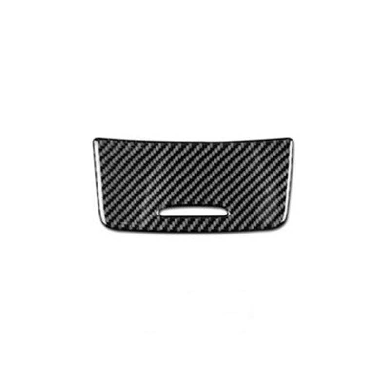 Mittelkonsolen-Abdeckung Für Benz A-Klasse W176 Für CLA C117 Für GLA X156 2013-2018 Aufkleber Aus Echter Weicher Kohlefaser Auto-Mittelkonsolen-Panel-Zubehör Armaturenbrett-Abdeckung(B Type) von TNTGEBFVBG