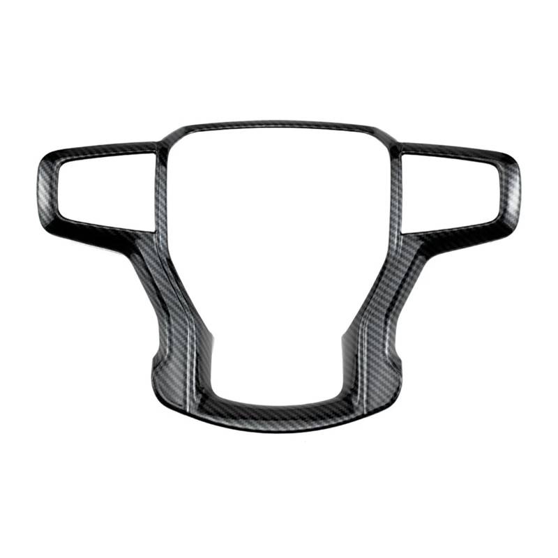Mittelkonsolen-Abdeckung Für Chevrolet Für Silverado 2019-2022 Für Suburban 2020-2022 ABS Carbon Fiber Farbe Lenkrad Dekorative Trim Abdeckung Armaturenbrett-Abdeckung von TNTGEBFVBG