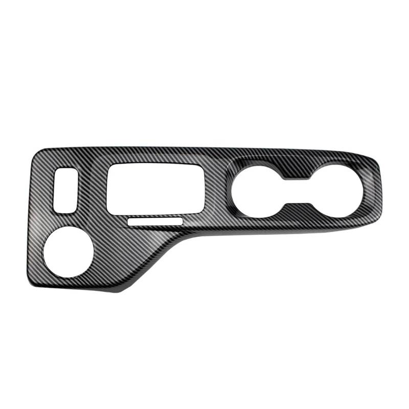 Mittelkonsolen-Abdeckung Für Ford Für XL XLS XLT 2023 1 Stück ABS Carbon Faser Farbe Oder Rot Center Konsole Getriebe Shift Panel Abdeckung Innen Dekorative Armaturenbrett-Abdeckung(Carbon Left) von TNTGEBFVBG